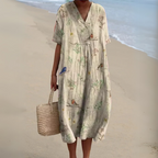 Joanna | Vestido veraniego w żywych kwiatach