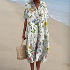 Joanna | Vestido veraniego w żywych kwiatach