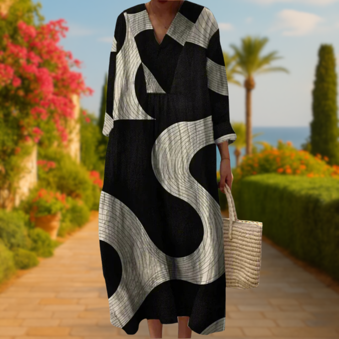 Karen™ | Abito geometryczne eleganckie