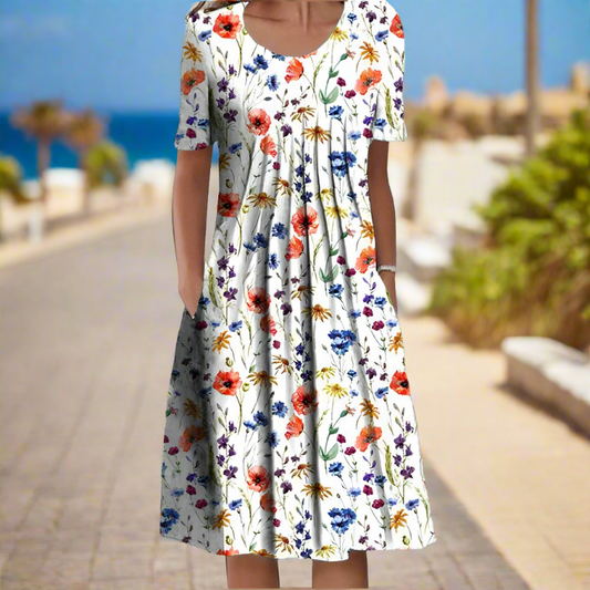 Zelda | Encantador vestido floral de primavera