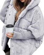 Thalia™ | Ciepła kurtka puchowa z kapturem