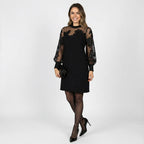 Katarzyna™ | Przezroczysta koronkowa sukienka