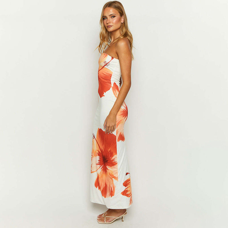 Sunset Blossom Dress