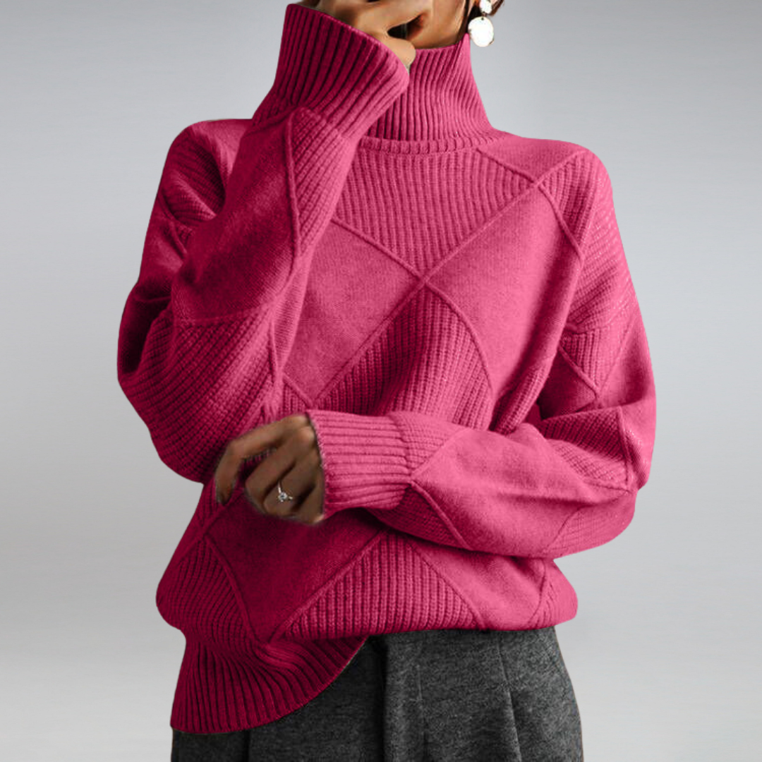 Astrid | Blød Cashmere-Rullekrave