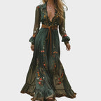 Amelia Auré | Boho Floral Maxi Dress
