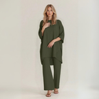 AireCotto™ | Conjunto fresco de lino y algodón