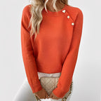 Elise | Buttoned Sweater