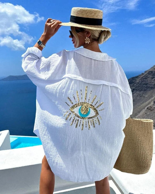 Yara | Camisa Brillante que Te Hace Sentir Libre