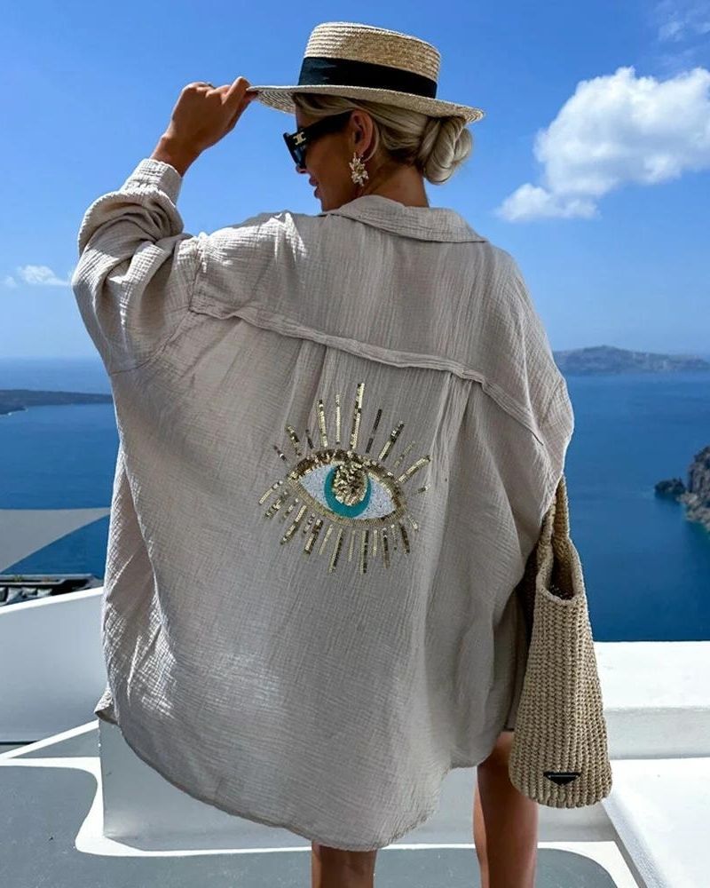 Yara | Camisa Brillante que Te Hace Sentir Libre
