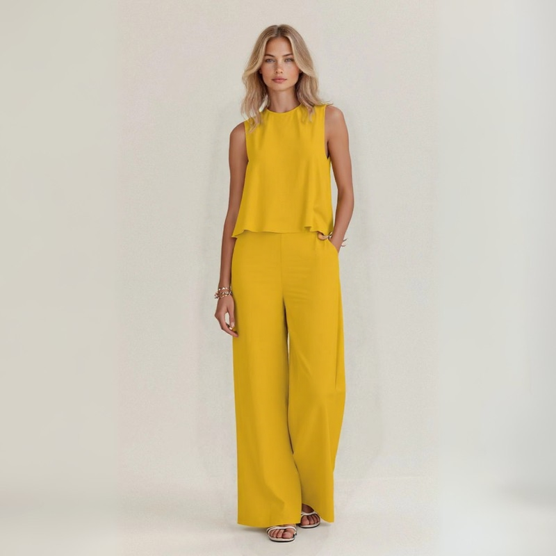 Irena™ | Completo veraniego en lino puro