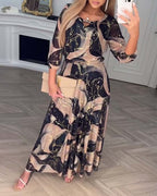 Anna | Elegancka sukienka z szyfonu