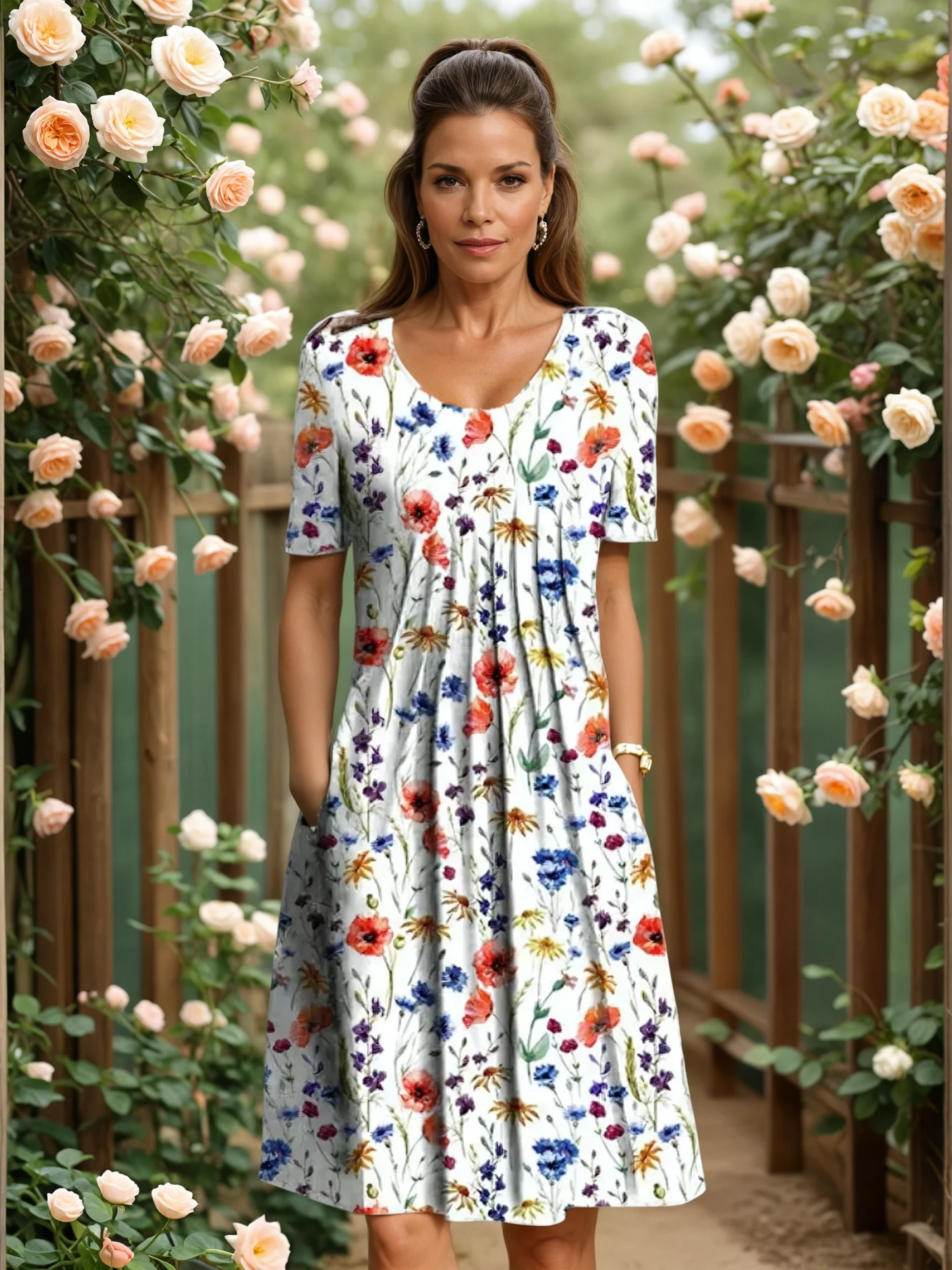 Veronica™ | Vestido Chic con Cobertura de Abdomen