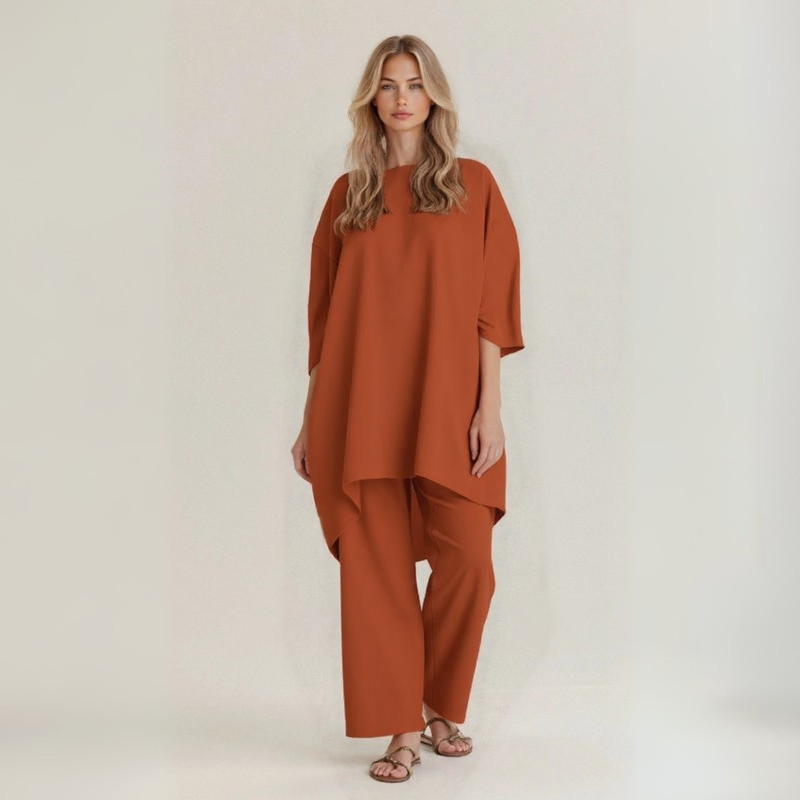 AireCotto™ | Conjunto fresco de lino y algodón