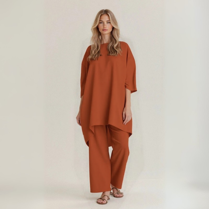 AireCotto™ | Conjunto fresco de lino y algodón