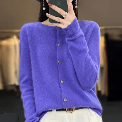 Lina | Hyggelig Uldcardigan