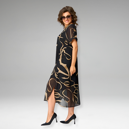 Anina | Vestido con Diseño Artístico y Tejido Suave