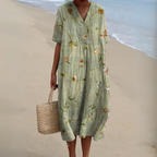 Joanna | Vestido veraniego w żywych kwiatach