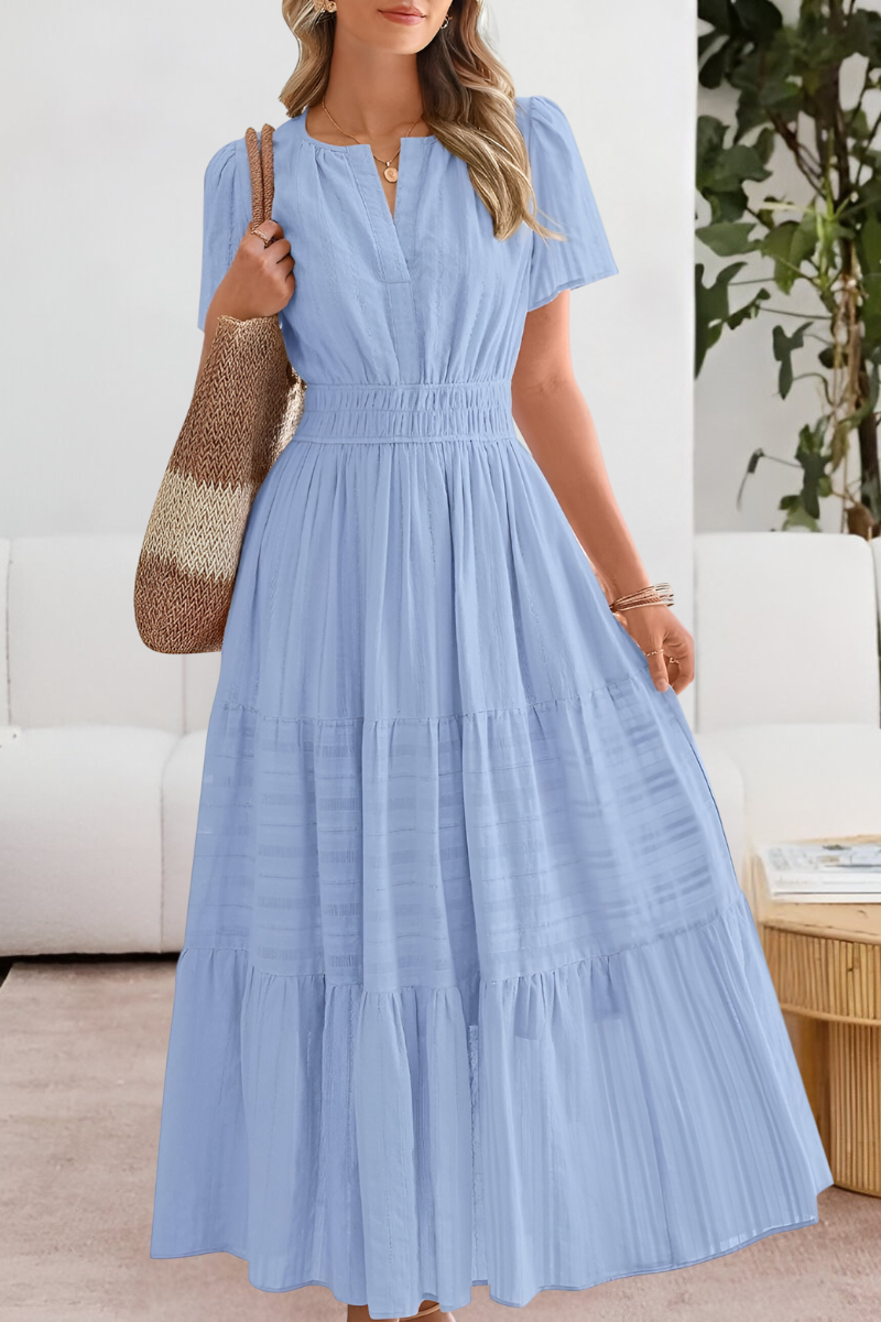 Marena™ | Vestido de Playa con Cintura Definida