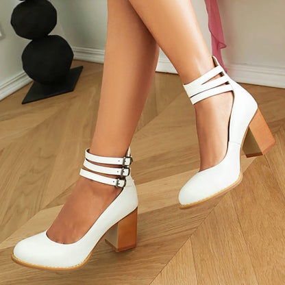 Selinya™ | Sandalias con bordes suaves y correa al tobillo