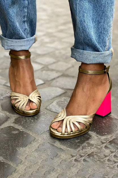 Soise™ | Sandalias Clásicas con Pulsera al Tobillo