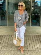 Isadora | Blusa Floral Ligera i Favorecedora