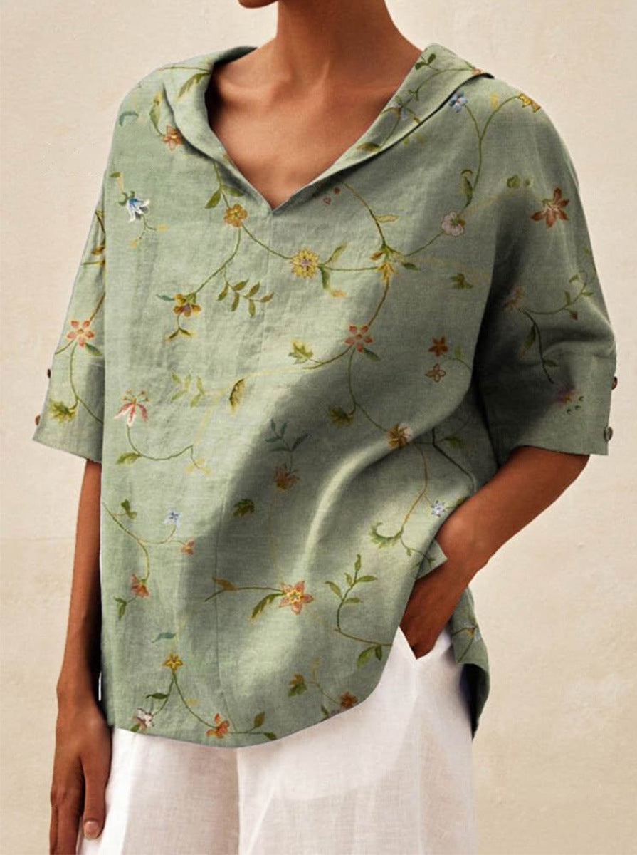 Valeria™ | Blusa Suelta para Días Cálidos