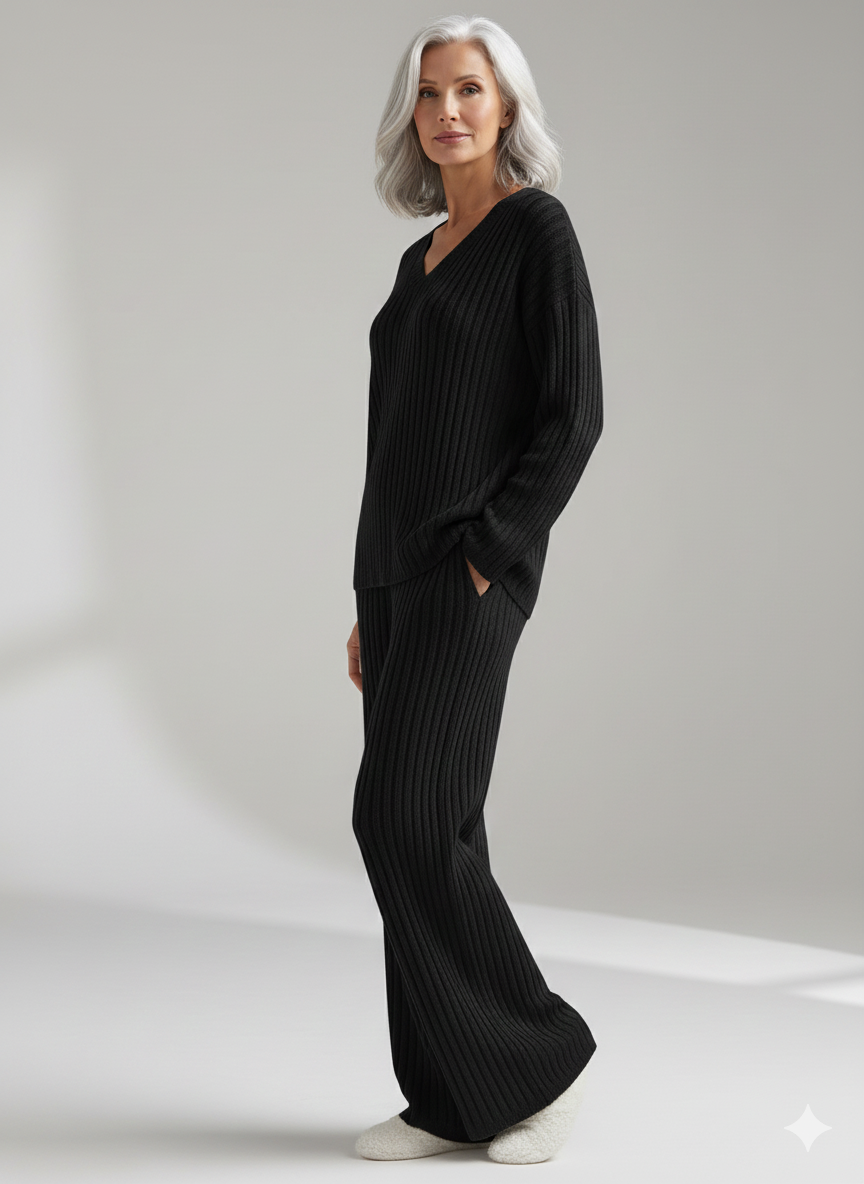 Elin - Comfy Ribbed Lounge Set