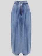 Jennifer | Jeansy z wysokim stanem i balonami