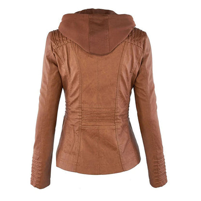 LillyVibe™ | Luxe Leather Jacket
