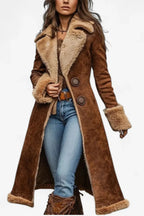 Angelika™ | Vintage Wygodny długi płaszcz