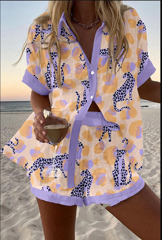Talia™ | Fierce Leopard Print Set
