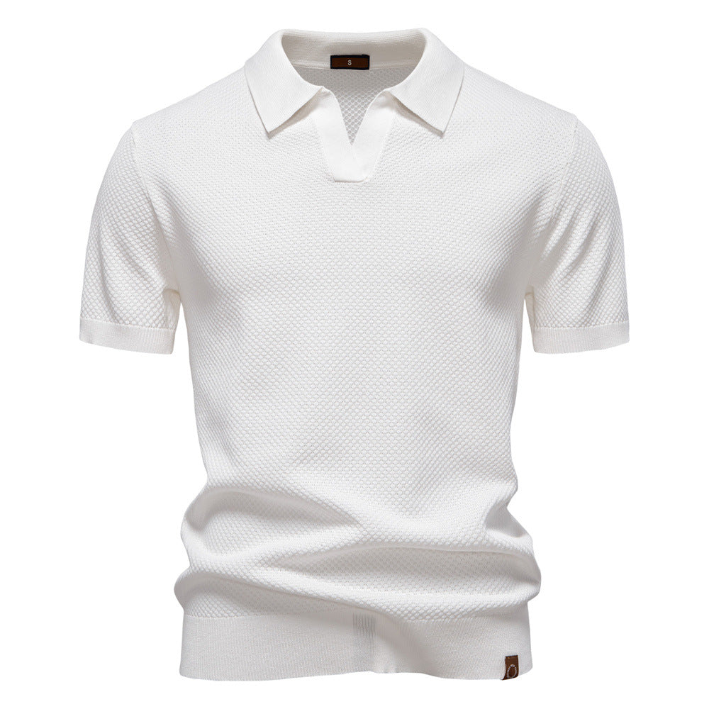 Edward™ | Teksturowana koszulka polo Smart-Casual