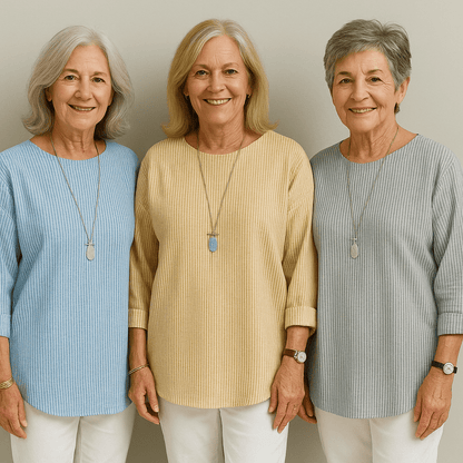 Martina | Blusa a Rayas Casual Chic