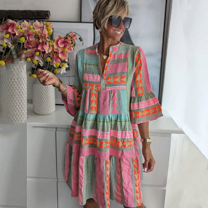 Selena™ | Flowing Flared Summer Dress