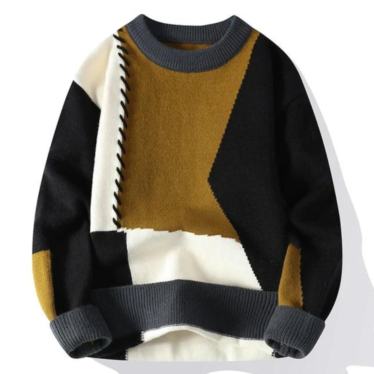 Unisex Patchwork Sweater