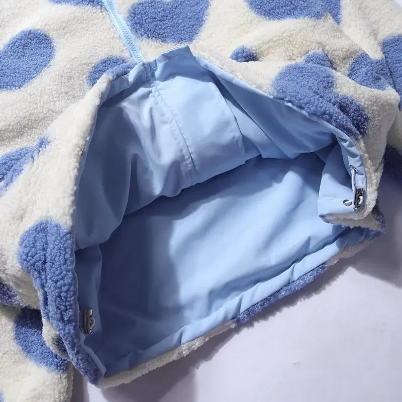 Viora™ | Dwustronna kurtka w kształcie serca