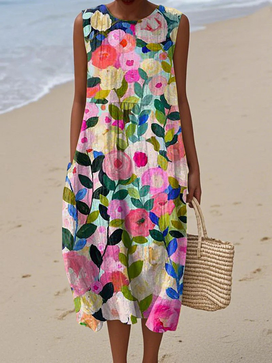 Melanie | Vestido de Verano que Cubre la Barriguita con Estilo