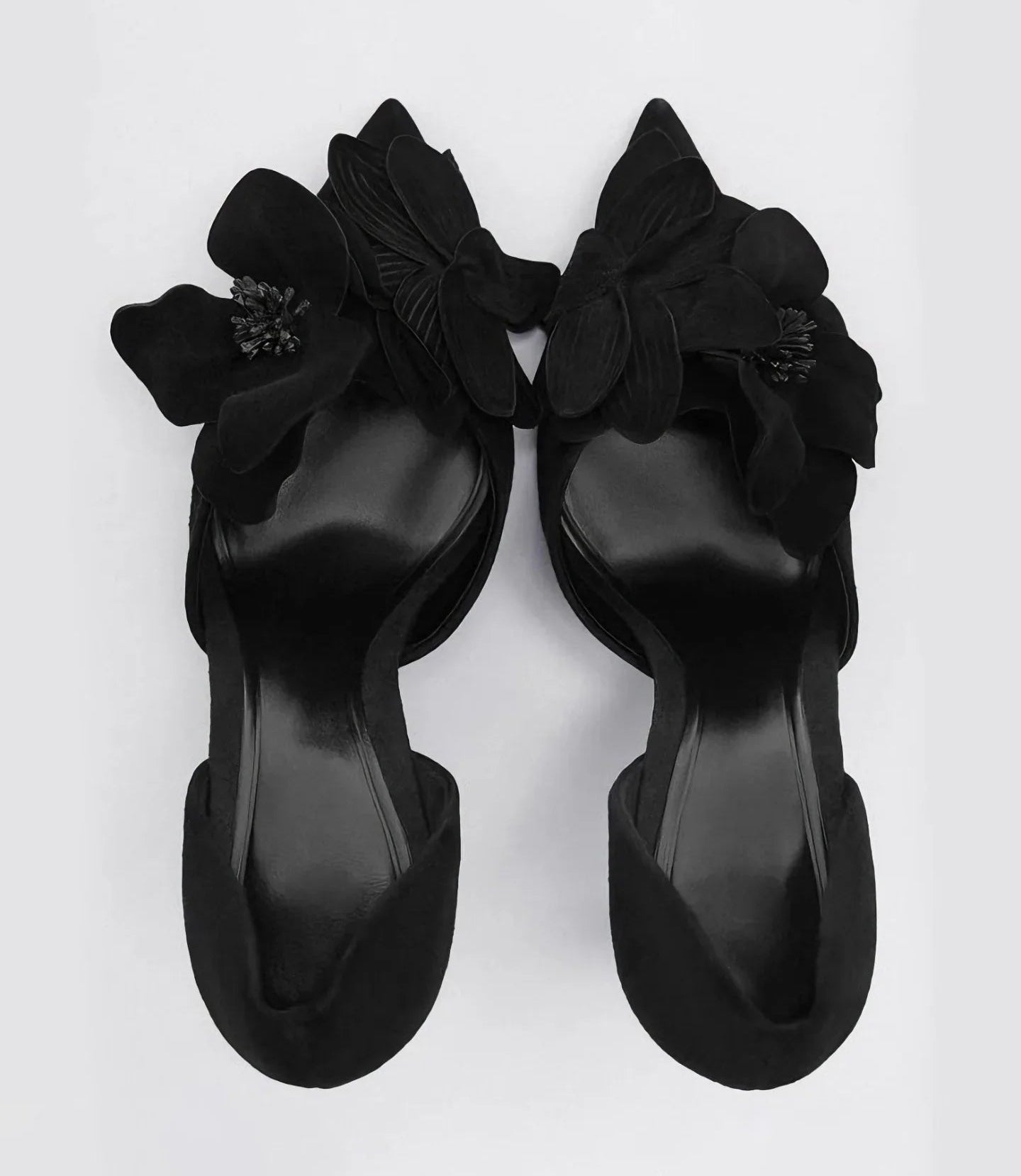 Kwiat popołudnia | wysokie buty na wysokim obcasie od projektanta