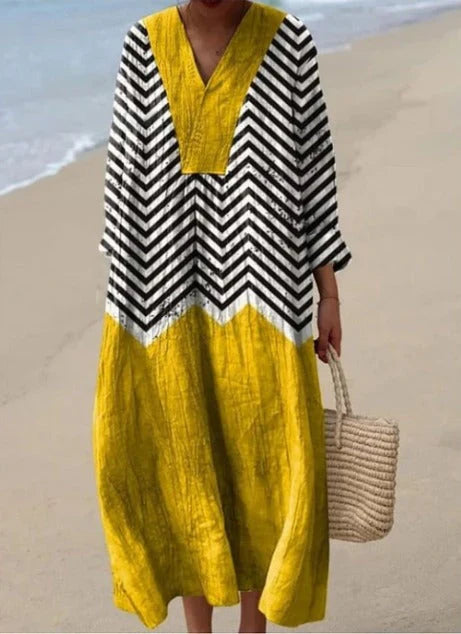 Izabela | Vestido Maxi w kwiaty, wszechstronny