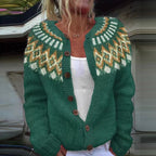 Natalia | Vintage Islandzki Sweter z Wełny