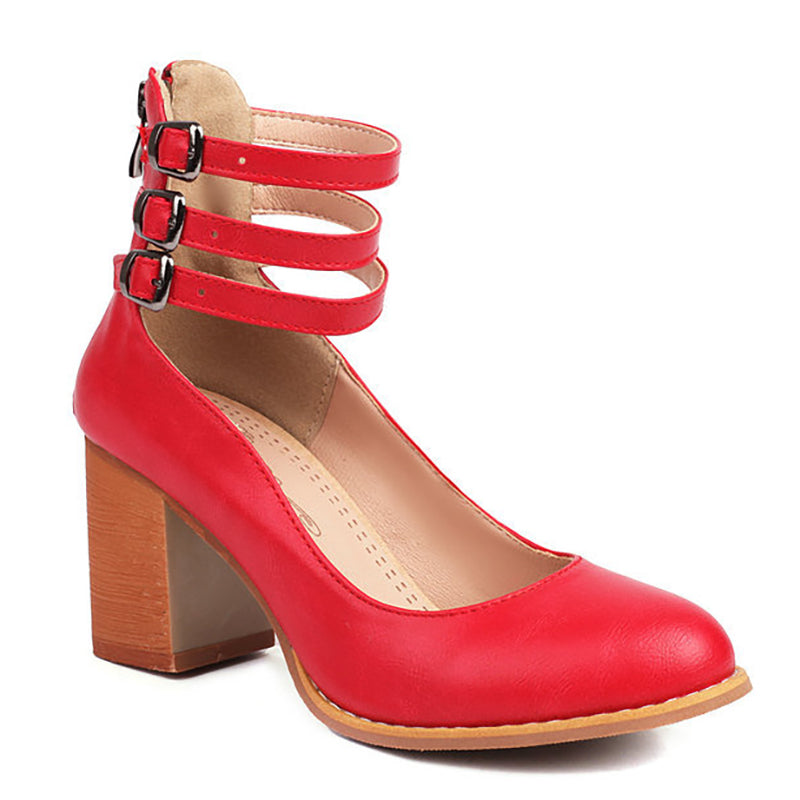 Selinya™ | Sandalias con bordes suaves y correa al tobillo