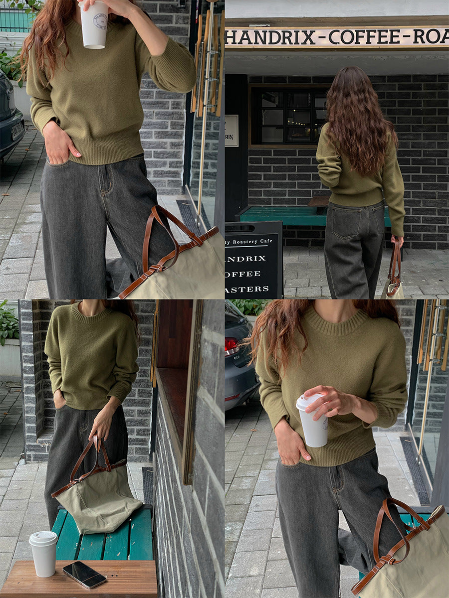 Selma | Grøn Sweater