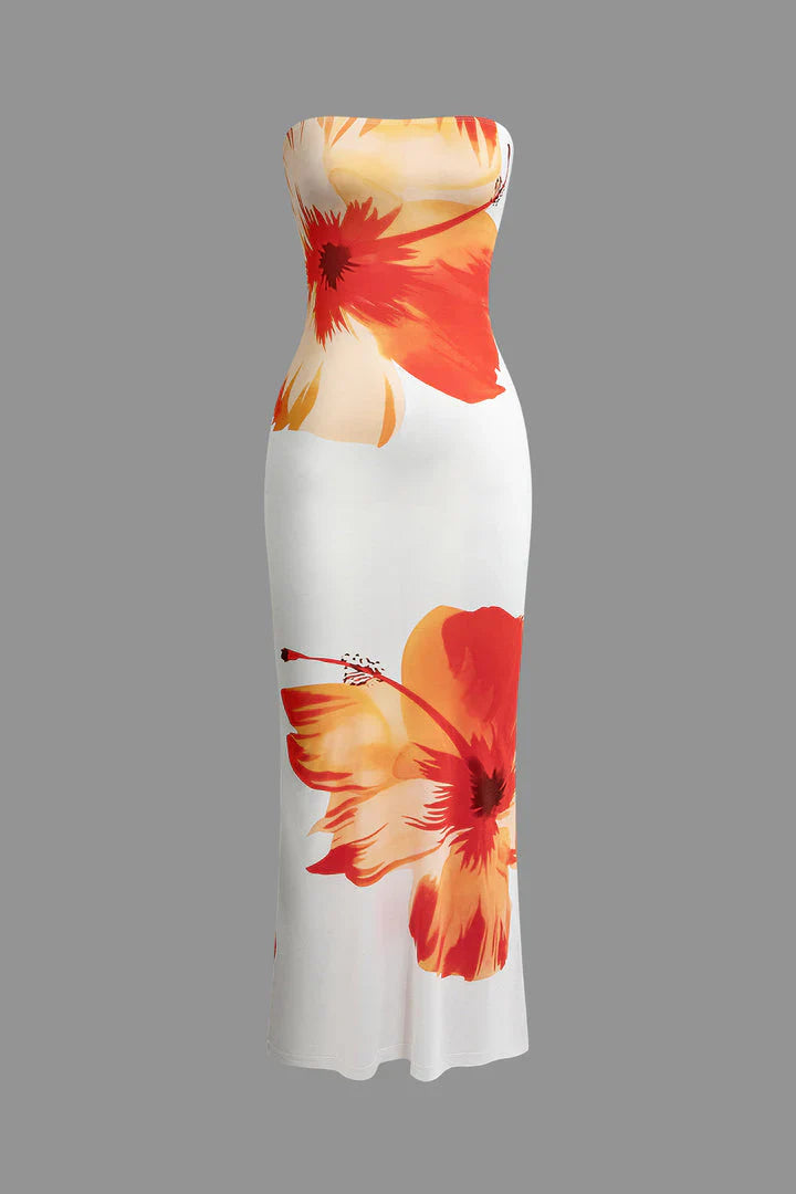 Sunset Blossom Dress