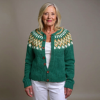 Natalia | Vintage Islandzki Sweter z Wełny