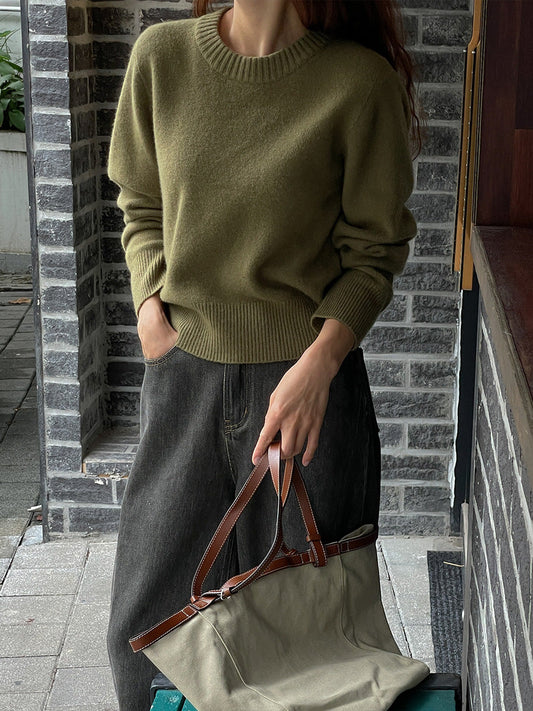 Selma | Grøn Sweater