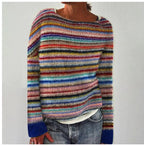 Lexi - Retro Nordic Pattern Fall Sweater