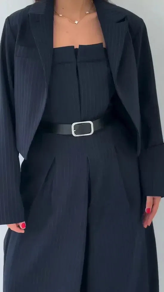 Greta™ | Damski zestaw gorsetu i żakietu