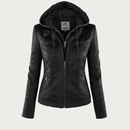 LillyVibe™ | Luxe Leather Jacket