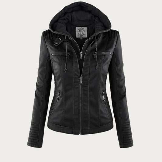 LillyVibe™ | Luxe Leather Jacket