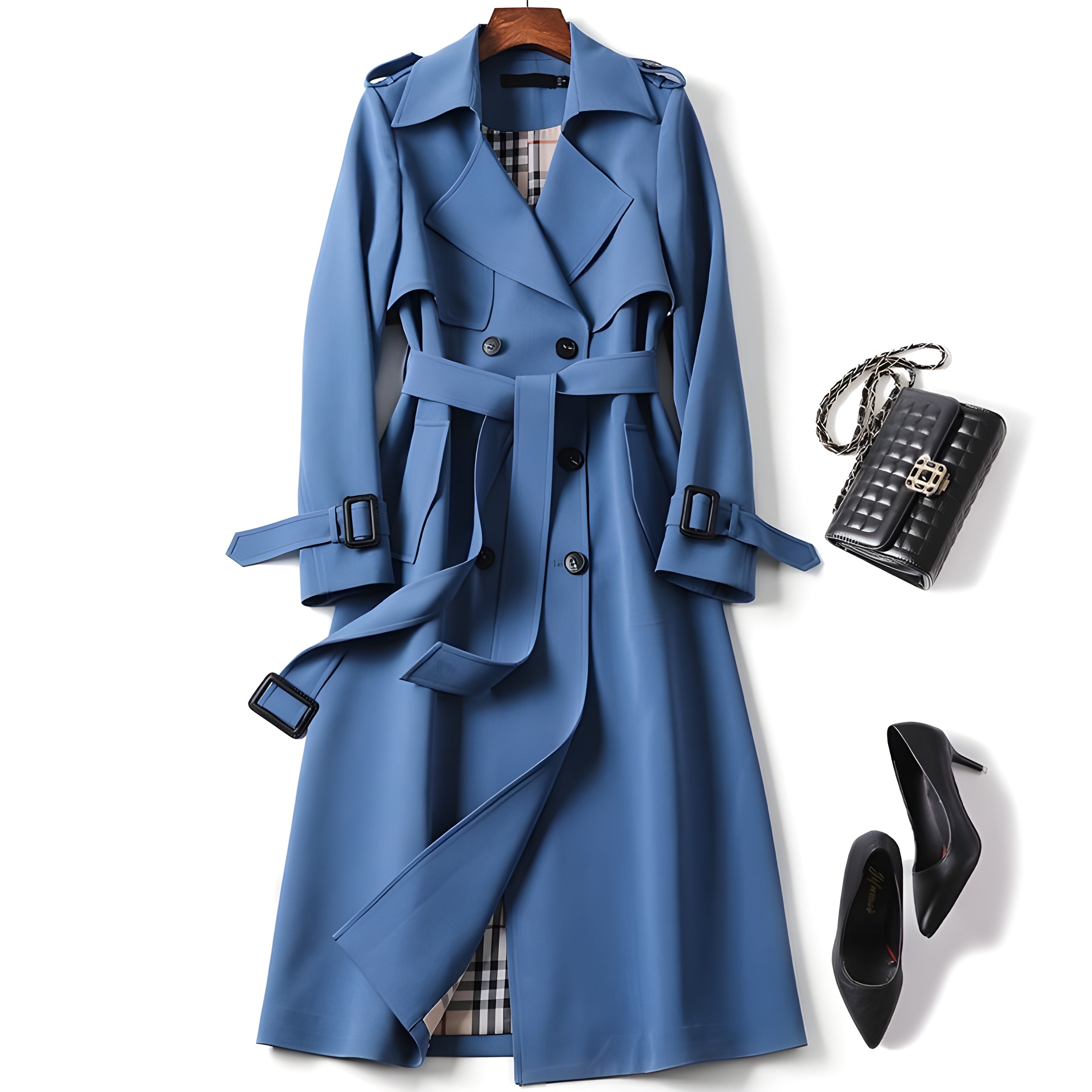 Liora™ | Elegant Trench Coat